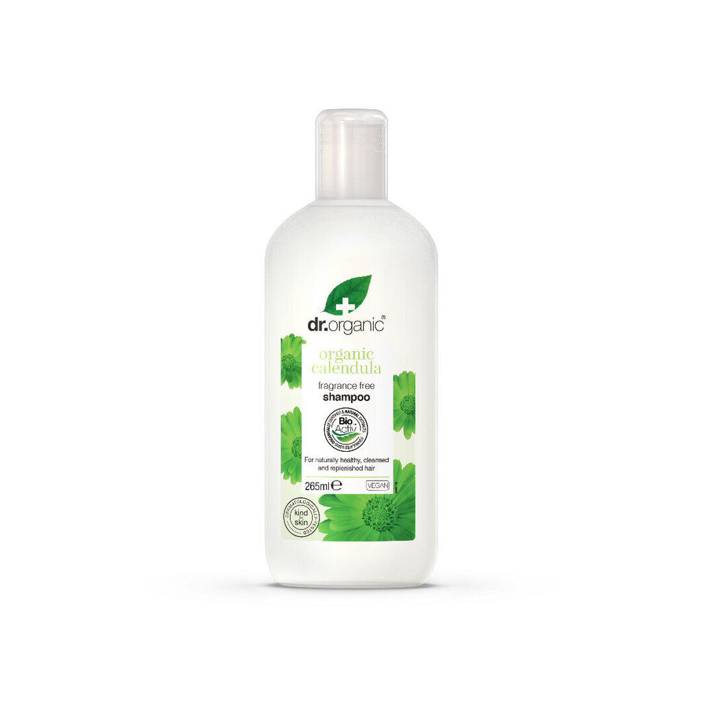 Dr. Organic Calendula shampoo 265ml hinta ja tiedot | Shampoot | hobbyhall.fi