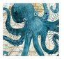 Tyylikäs yksiosainen suihkuverho hometta ja vettä hylkivä 12 koukkurenkaalla 180 x 180 cm (väri: Octopus) INORCO hinta ja tiedot | Kylpyhuonetarvikkeet | hobbyhall.fi