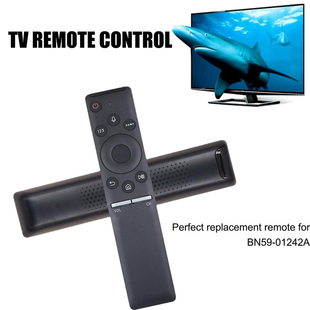 BN59-01242A Kaukosäädin Samsung TV Q7:lle Bluetooth-toiminnolla Ääniohjaus INORCO hinta ja tiedot | Ohjain- ja laajennuskortit | hobbyhall.fi