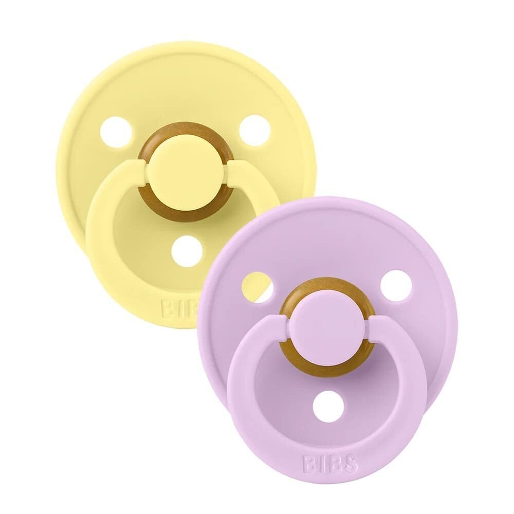 Tutit Bibs 2 kpl auringonpaiste/violetti taivas 6-18 kk hinta ja tiedot | Tutit | hobbyhall.fi