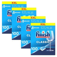 FINISH Classic astianpesutabletit 100 kpl X 4 kpl hinta ja tiedot | Astianpesuaineet | hobbyhall.fi