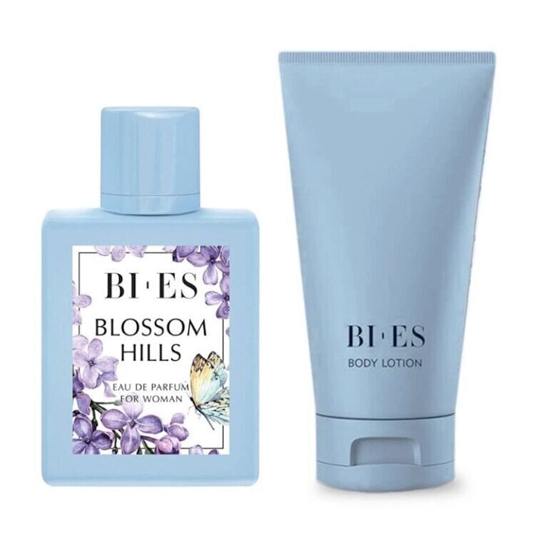 Bi-Es Blossom Hills -setti naisille: EDT toalettivesi, 100 ml + vartalovoide, 150 ml hinta ja tiedot | Naisten hajuvedet | hobbyhall.fi