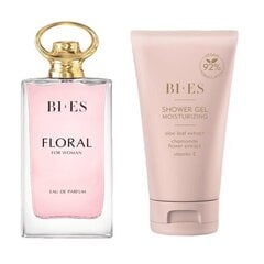 Setti Bi-Es Floral naisille: wc-vesi EDT, 90 ml + suihkugeeli, 150 ml hinta ja tiedot | Naisten hajuvedet | hobbyhall.fi