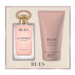 Setti Bi-Es La Vanille naisille: wc-vesi EDT, 90 ml + suihkugeeli, 150 ml hinta ja tiedot | Naisten hajuvedet | hobbyhall.fi