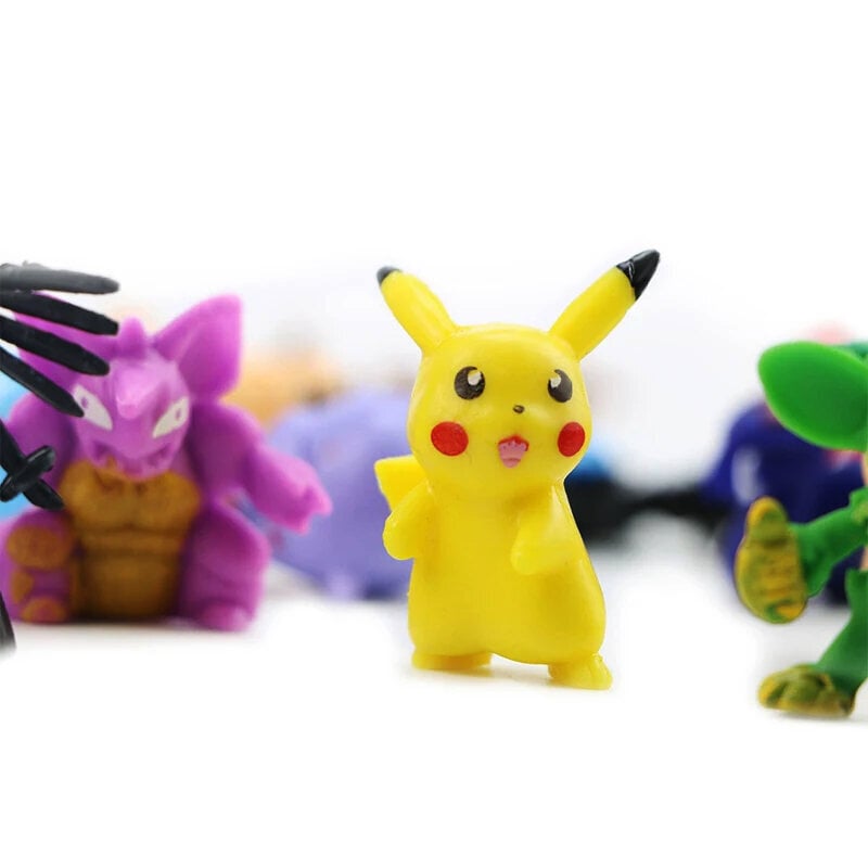 Pikachu-setti, reppu ja Pokemon-figuurit 144 kpl hinta ja tiedot | Poikien lelut | hobbyhall.fi