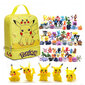 Pikachu-setti, reppu ja Pokemon-figuurit 144 kpl hinta ja tiedot | Poikien lelut | hobbyhall.fi