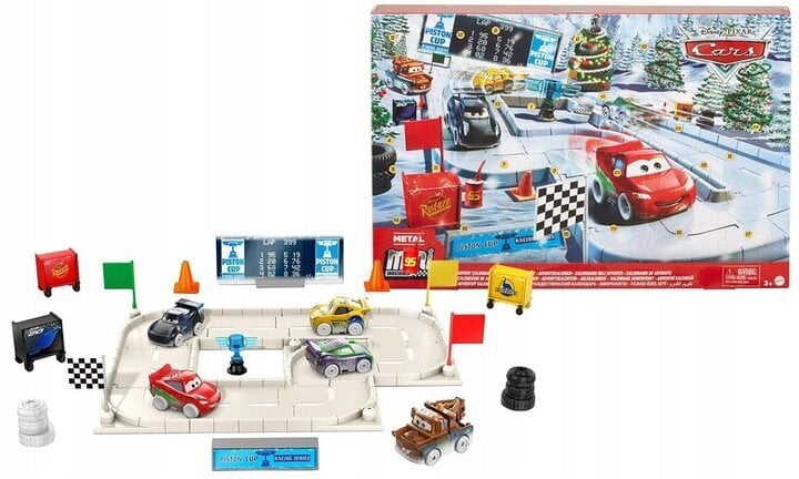 Adventtikalenteri Disney PIXAR -autot hinta ja tiedot | Poikien lelut | hobbyhall.fi