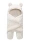 Hupullinen makuupussi，Fleecehuopa Plus, Lämpimänäpito ja Fleece-peitto, Sopii 0-6 kk (beige) hinta ja tiedot | Vuodevaatteet lapsille | hobbyhall.fi