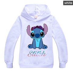 Stitch Print -huppari, poikien ja tyttöjen rento huppari, puuvillainen toppi, huppari, villapaita, sopii teini-ikäisille hinta ja tiedot | Poikien paidat | hobbyhall.fi