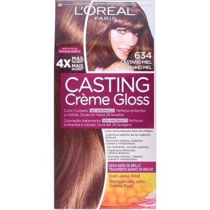 Ammoniakiton hiusväri Casting Creme Gloss L'Oreal Expert Professionnel nro 634 hinta ja tiedot | Hiusvärit | hobbyhall.fi