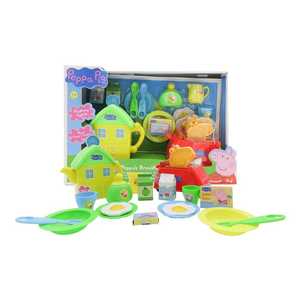 Leikkisetti Breakfast Set Pipsa Possu hinta ja tiedot | Tyttöjen lelut | hobbyhall.fi