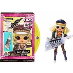 Nukke LOL Yllätys! OMG Music ReMix Rock Fame Queen & Keytar hinta ja tiedot | Tyttöjen lelut | hobbyhall.fi