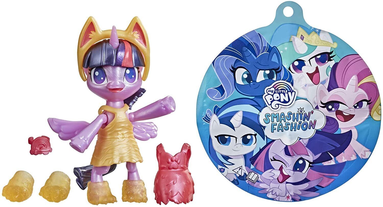 Doll My Little Pony - Smashion Fashion - Twilling Sparkle - 9 d, 10 cm hinta ja tiedot | Tyttöjen lelut | hobbyhall.fi