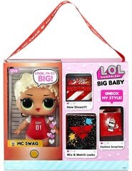 Nukke LOL Yllätys! Big Baby MC SWAG (28 cm) hinta ja tiedot | Tyttöjen lelut | hobbyhall.fi