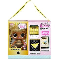 Nukke LOL Yllätys! Big Baby Queen Bee (28 cm) hinta ja tiedot | Tyttöjen lelut | hobbyhall.fi