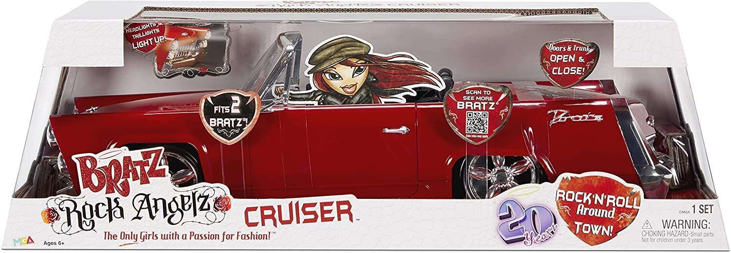 Ainutlaatuinen auto Bratz Rock Angelz Cruiser -nukkeille hinta ja tiedot | Tyttöjen lelut | hobbyhall.fi