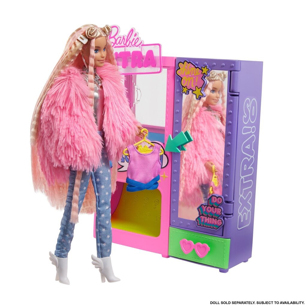 Nukketarvikesarja Barbie Extra Fashion Mode hinta ja tiedot | Tyttöjen lelut | hobbyhall.fi