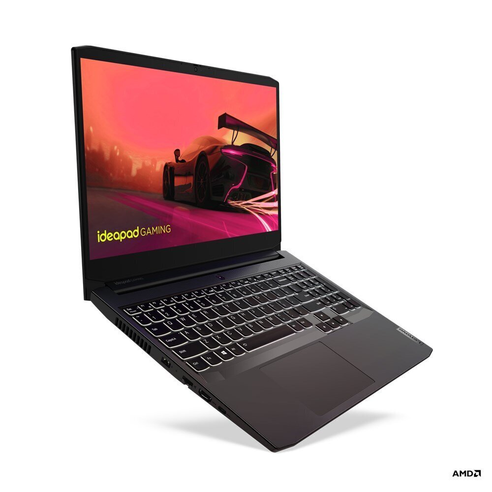 Lenovo IdeaPad Gaming 3 15ACH6 Ryzen 5 5500H 15.6" FHD IPS 300nits AG 144Hz 16GB DDR4 3200 SSD512 GeForce RTX 2050 4GB Win11 Shadow Black hinta ja tiedot | Kannettavat tietokoneet | hobbyhall.fi