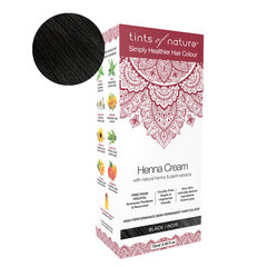 TINTS OF NATURE Henna Cream Black 70 ml hinta ja tiedot | Tints of Nature Hajuvedet ja kosmetiikka | hobbyhall.fi