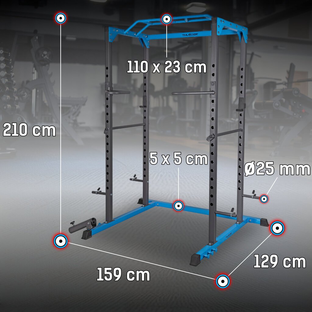 Monitoimiteline Thunder Gate hinta ja tiedot | Treenipenkit | hobbyhall.fi