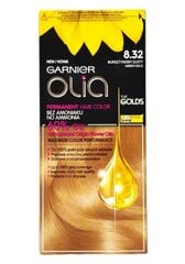 Olia hiusväri 8.32 Amber Gold hinta ja tiedot | Hiusvärit | hobbyhall.fi