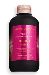 Puolipysyvä hiusväri bruneteille Revolution Haircare London Tones for Brunettes, 150 ml, Green Envy. hinta ja tiedot | Hiusvärit | hobbyhall.fi