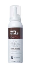 Hiuksiin jätettävä suojaava hoitovaahto Milkshake COLOUR WHIPPED CREAM kaikille hiustyypeille, 100 ml, Warm Brunette hinta ja tiedot | Milk Shake Hajuvedet ja kosmetiikka | hobbyhall.fi
