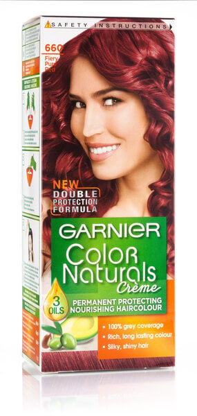 Color Naturals Creme hiustenvärjäysvoide 6.60 Fiery Red