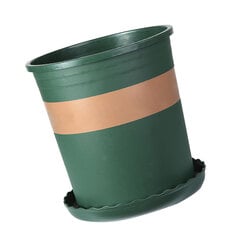 Plant Pot Gallona Ruukku PP Monitoiminen Pyöreä Istutus Taimi Istuttaminen Rei'itetty muovinen kukkaruukku Vihreä Ruukku 5 Gallona 11,02x12,20x8,66 tuumaa hinta ja tiedot | Puutarhatyökalut | hobbyhall.fi