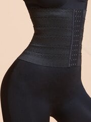 Hook and Eye Waist Trainer·Musta·M hinta ja tiedot | Muotoilevat alusvaatteet | hobbyhall.fi