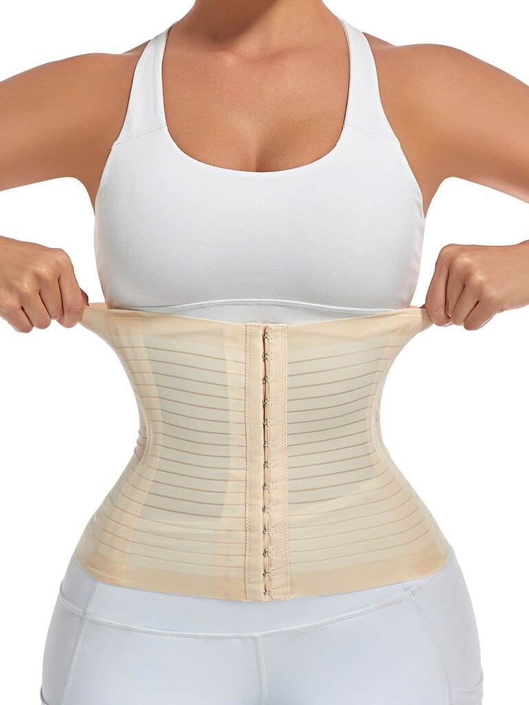 Hook And Eye Waist Trainer·Apricot·S hinta ja tiedot | Maalit | hobbyhall.fi