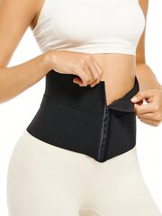 Solid Hook & Eye Waist Trainer·Musta·L hinta ja tiedot | Maalit | hobbyhall.fi