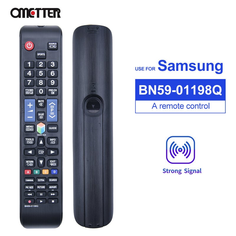 Uusi Samsung TV:n kaukosäätimelle Bn59-01198q Aa59-00431a Bn59-01178k Rm-d1078 Bn59-01178w Aa59-00809a Aa59-00594a Bn59-01178f -kaukosäädin hinta ja tiedot | TV-lisätarvikkeet | hobbyhall.fi