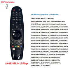 Voice Magic Tv -kaukosäädin Alkuperäinen/kopio An-mr18ba An-mr19ba Mr20ga An-mr600 An-mr650a Lg Led Oled Uhd Smart TV:lle - Kaukosäädin hinta ja tiedot | TV-lisätarvikkeet | hobbyhall.fi