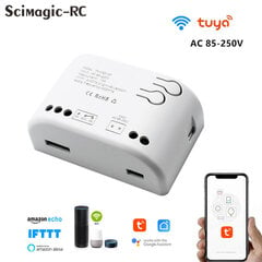 Tuya Smart Switch, Automation Relay Module APP Kaukosäädin,Langaton Wifi-kytkin Open Door RF 433 Työskentele Alexan kanssa Google Home| | hinta ja tiedot | TV-lisätarvikkeet | hobbyhall.fi