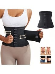 kpl Vyötärö Trainer Body Shaper Shaper Shapewear Naisten Synnytyksen jälkeinen side mallinnushihna Vyö laihdutuskorsetti Naisten Vyökorsetti 3 Teräsluu Vahva vatsaa kiristävä vyö vyötärön korjaukseen supertiukka kaksoisvahvistus kompressio vatsan kiristys hinta ja tiedot | Maalit | hobbyhall.fi