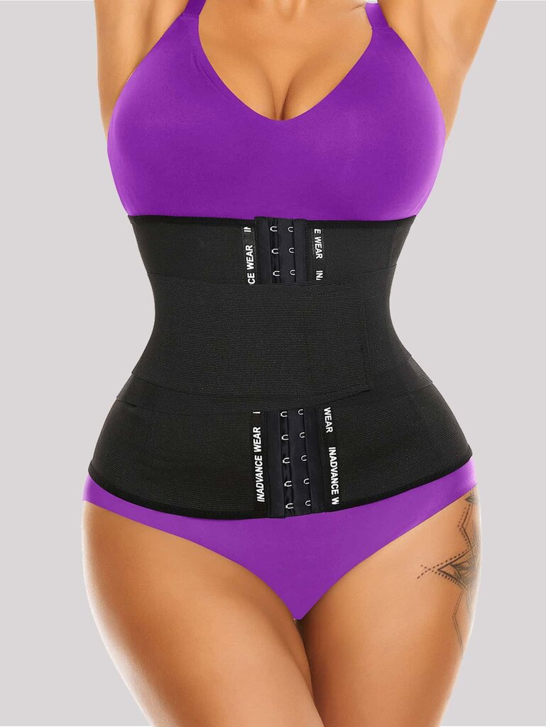 Letter Graphic Waist Trainer·Musta·M hinta ja tiedot | Maalit | hobbyhall.fi