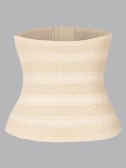 Chevron Stripe Waist Trainer·Apricot·M hinta ja tiedot | Maalit | hobbyhall.fi