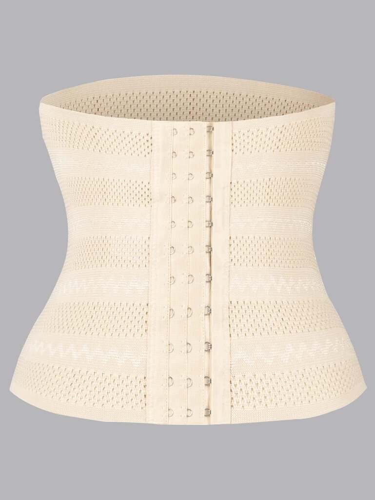 Chevron Stripe Waist Trainer·Apricot·M hinta ja tiedot | Maalit | hobbyhall.fi