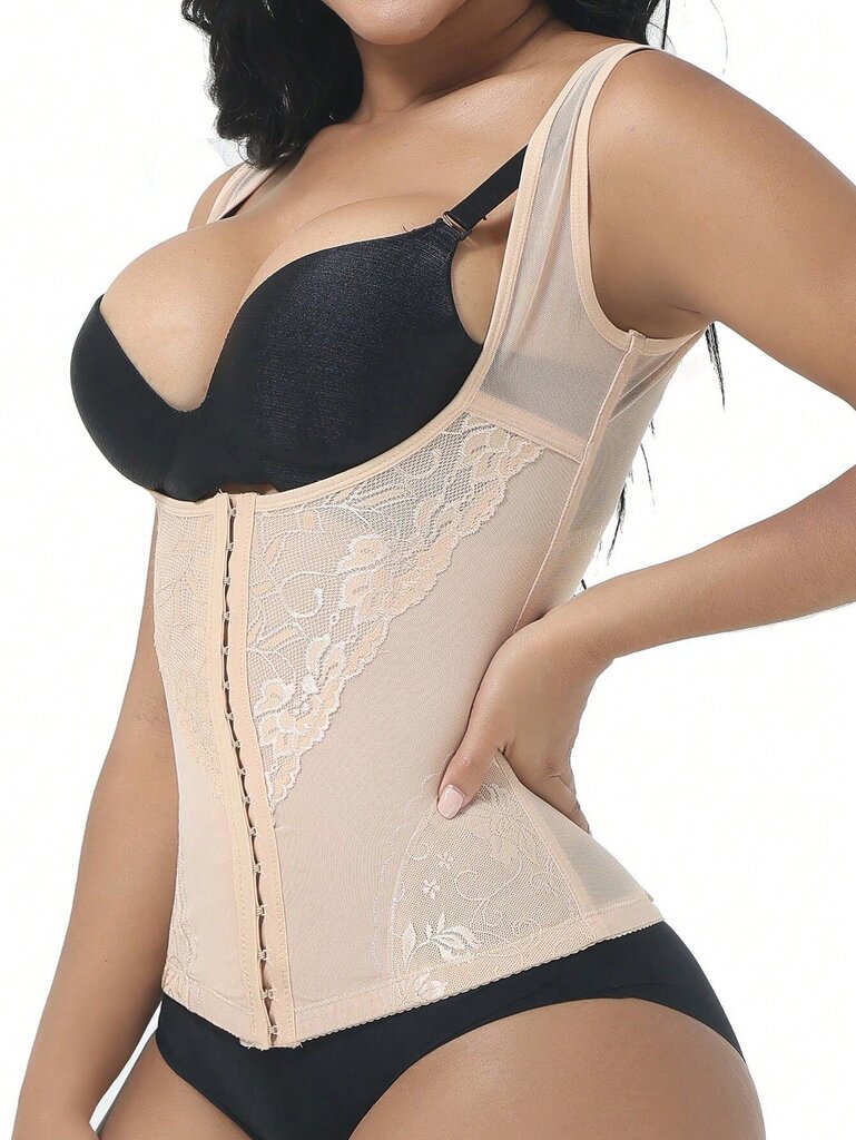 Contrast Lace Waist Trainer·Aprikoosi·M hinta ja tiedot | Hameet | hobbyhall.fi