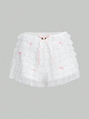 Kawaii Sweet Lace Cake -muotoiset turvahousut, joissa Bowknot·White·S hinta ja tiedot | Naamiaisasut | hobbyhall.fi