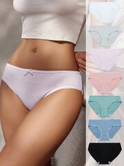 7kpl Solid Panty Set·Multicolor·S hinta ja tiedot | Miesten urheiluvaatteet | hobbyhall.fi