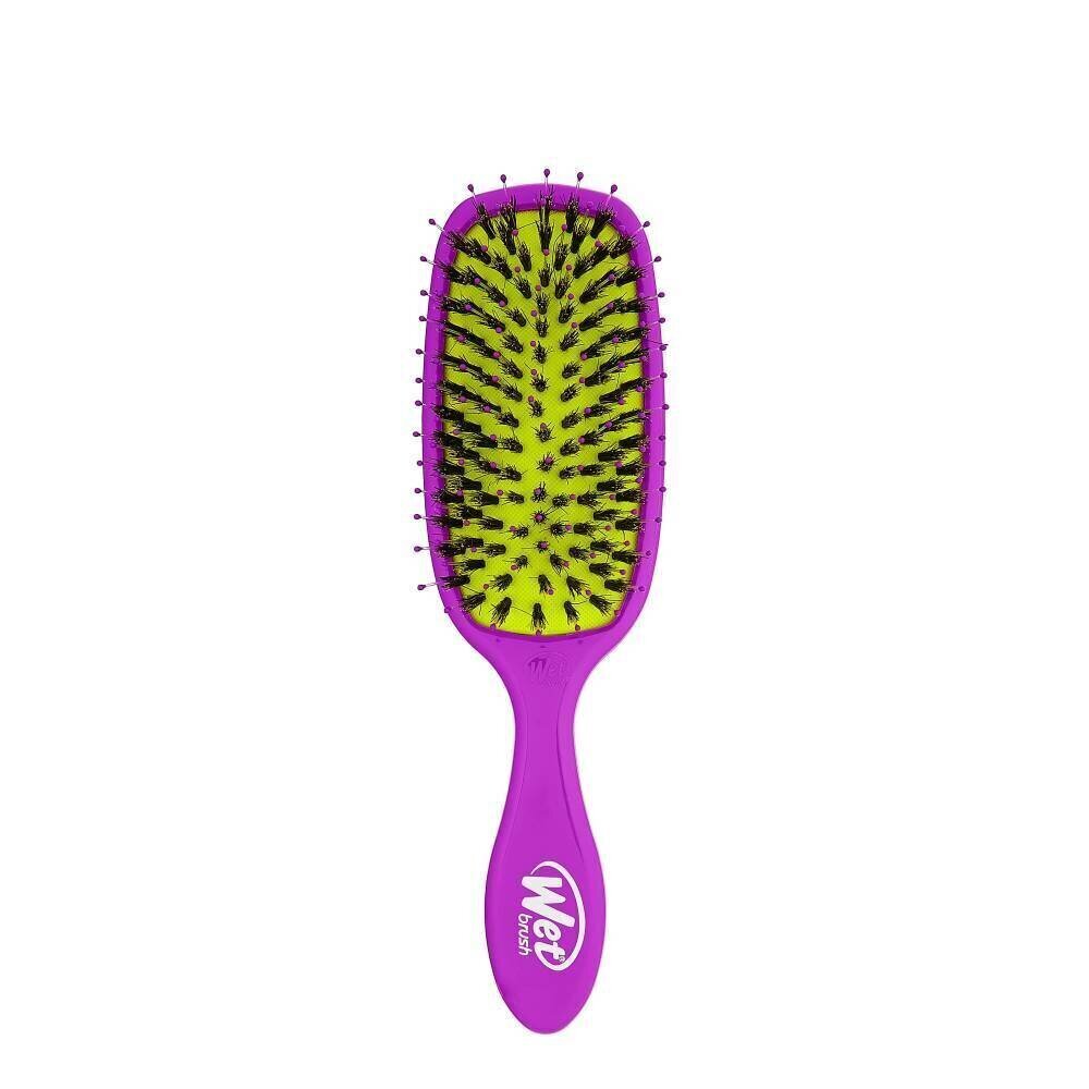 WETBRUSH-hiusharja luonnollisilla harjaksilla, violetti hinta ja tiedot | Hiusharjat, kammat ja sakset | hobbyhall.fi