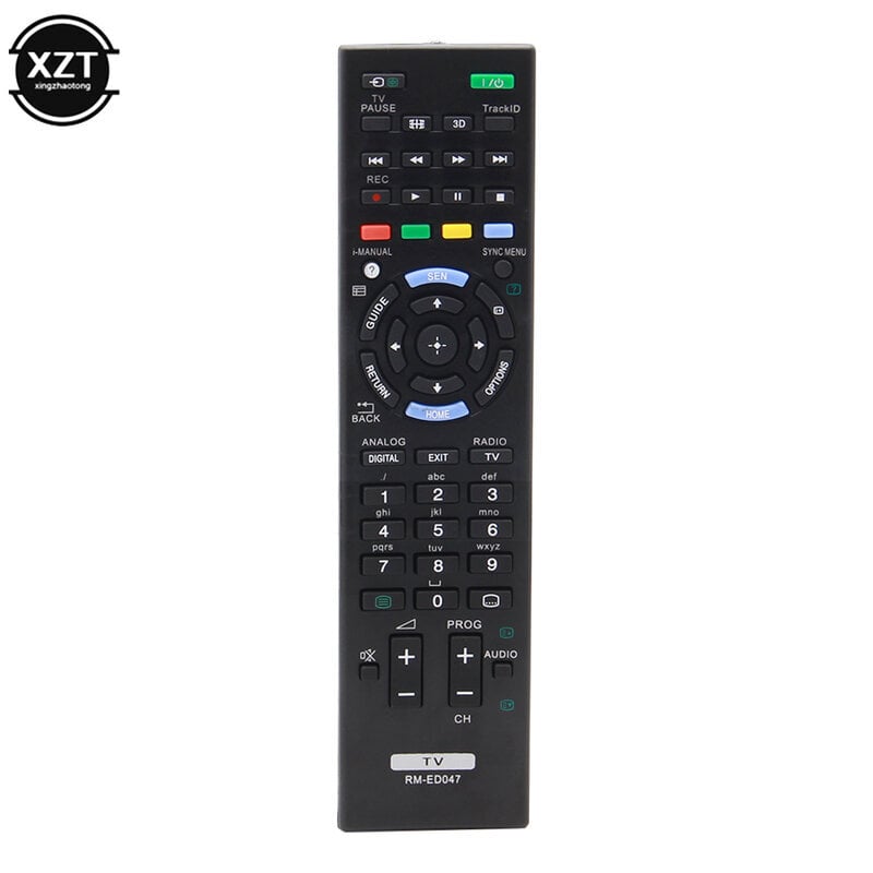 Kaukosäädin Sony Bravia Tv:lle Rm-ed047 Kaukosäädin Sony Smart TV:lle Rm-ed050 Rm-ed052 Rm-ed053 Universal Replace Controller - Kaukosäädin hinta ja tiedot | TV-lisätarvikkeet | hobbyhall.fi