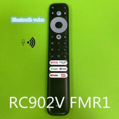 Uusi alkuperäinen Rc902v Fmr1 Tcl 8k Qled Smart TV -äänikaukosäätimelle 50p725g 55c728 75c728 X925pro 65x925 Iffalcon 75h720 - Kaukosäädin hinta ja tiedot | TV-lisätarvikkeet | hobbyhall.fi