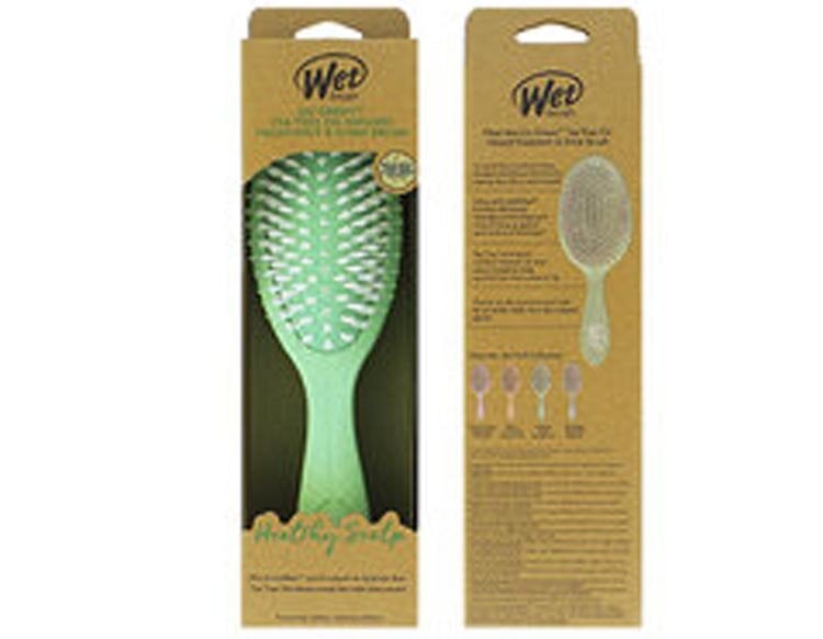 Go Green Treatment & Shine Brush -teepuu - Hiusharja hinta ja tiedot | Hiusharjat, kammat ja sakset | hobbyhall.fi