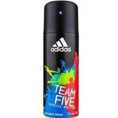 Adidas Team Five Special Edition deodorantti miehelle 150 ml hinta ja tiedot | Miesten ihonhoito | hobbyhall.fi