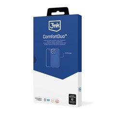 Kotelo ja suojalasi setti 3mk ComfortDuo Clear Apple iPhone 14 Pro Max hinta ja tiedot | Näytönsuojakalvot ja -lasit | hobbyhall.fi