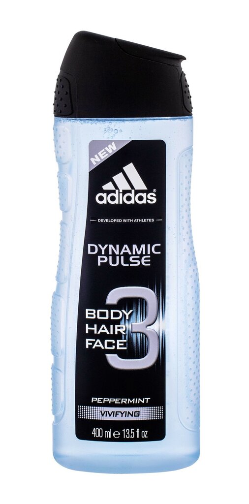 Adidas Dynamic Pulse suihkugeeli miehille 400 ml hinta ja tiedot | Miesten ihonhoito | hobbyhall.fi