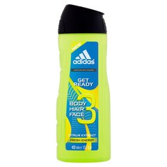 Adidas Get Ready! For Him suihkugeeli miehelle 400 ml hinta ja tiedot | Adidas Hajuvedet ja tuoksut | hobbyhall.fi